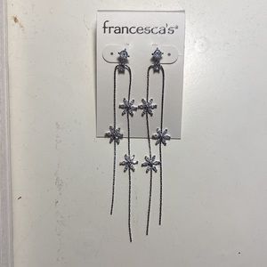 NWT Francesca’s Collection Dangly Statement Earrings